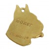 Boxer - keyring (gold plating) - 2403 - 26968
