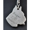 Boxer - keyring (silver plate) - 40 - 251