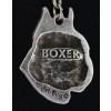 Boxer - necklace (silver chain) - 3334 - 33875