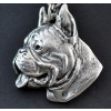 Boxer - necklace (silver cord) - 3164 - 32532