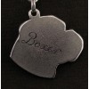Boxer - necklace (silver plate) - 2932 - 30707