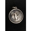 Boxer - necklace (silver plate) - 3391 - 34731