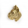 Boxer - pin (gold) - 1558 - 7535