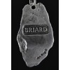 Briard - necklace (silver chain) - 3329 - 33845