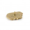 Briard - pin (gold plating) - 1076 - 7874