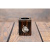 Bull Terrier - candlestick (wood) - 3978 - 37794