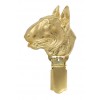 Bull Terrier - clip (gold plating) - 1022 - 26646