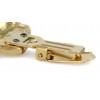 Bull Terrier - clip (gold plating) - 1022 - 26649