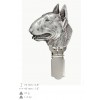 Bull Terrier - clip (silver plate) - 255 - 26264