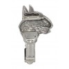 Bull Terrier - clip (silver plate) - 255 - 26266