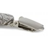 Bull Terrier - clip (silver plate) - 255 - 26271
