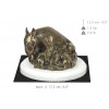 Bull Terrier - figurine (bronze) - 4558 - 41137