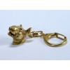 Bull Terrier - keyring (gold plating) - 773 - 3789