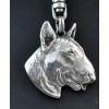 Bull Terrier - keyring (silver plate) - 107 - 577