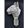 Bull Terrier - keyring (silver plate) - 1905 - 13802