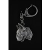 Bull Terrier - keyring (silver plate) - 2261 - 22921