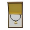 Bull Terrier - necklace (gold plating) - 2515 - 27674