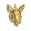 Bull Terrier - necklace (gold plating) - 3023 - 31439