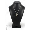 Bull Terrier - necklace (silver chain) - 3267 - 34209