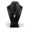 Bull Terrier - necklace (silver chain) - 3267 - 34214