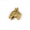 Bull Terrier - pin (gold plating) - 1081 - 7847