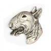 Bull Terrier - pin (silver plate) - 1527 - 26073
