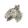 Bull Terrier - pin (silver plate) - 1527 - 26074