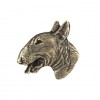 Bull Terrier - pin (silver plate) - 2663 - 28775
