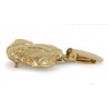 Bullmastiff - clip (gold plating) - 2587 - 28219