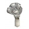 Bullmastiff - clip (silver plate) - 13 - 26185