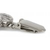 Bullmastiff - clip (silver plate) - 2536 - 27719