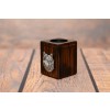 Cairn Terrier - candlestick (wood) - 3947 - 37638