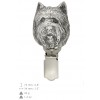 Cairn Terrier - clip (silver plate) - 2552 - 27858