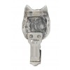 Cairn Terrier - clip (silver plate) - 2552 - 27861