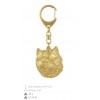 Cairn Terrier - keyring (gold plating) - 2868 - 30359