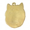 Cairn Terrier - keyring (gold plating) - 2868 - 30356