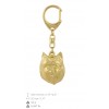 Cairn Terrier - keyring (gold plating) - 2884 - 30435