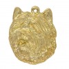 Cairn Terrier - keyring (gold plating) - 840 - 30047
