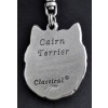 Cairn Terrier - keyring (silver plate) - 1800 - 11960