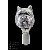 Cairn Terrier - keyring (silver plate) - 1880 - 13242