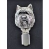 Cairn Terrier - keyring (silver plate) - 1880 - 13239