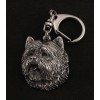 Cairn Terrier - keyring (silver plate) - 2169 - 20415