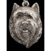 Cairn Terrier - necklace (silver chain) - 3358 - 34017