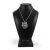 Cairn Terrier - necklace (silver cord) - 3199 - 33217