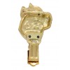 Cane Corso - clip (gold plating) - 1035 - 26726