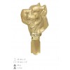 Cane Corso - clip (gold plating) - 2607 - 28379