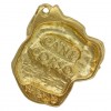 Cane Corso - keyring (gold plating) - 2390 - 26901