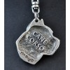Cane Corso - keyring (silver plate) - 1745 - 11108