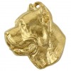 Cane Corso - necklace (gold plating) - 2461 - 27335