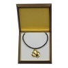 Cane Corso - necklace (gold plating) - 2461 - 27620